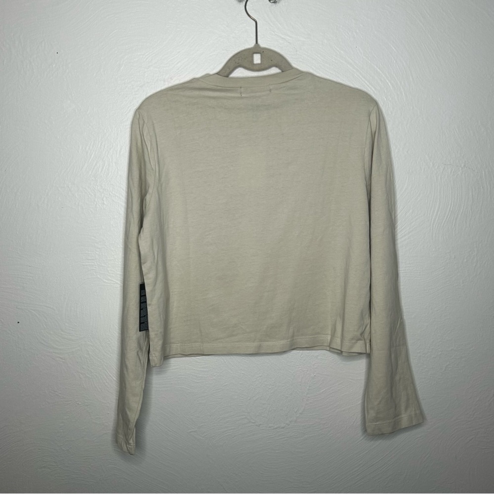 Forever 21 Courchevel France Ski Henley Long Sleeve Top Size L - Picture 6 of 6